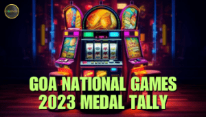 goa national games 2023 medal tally